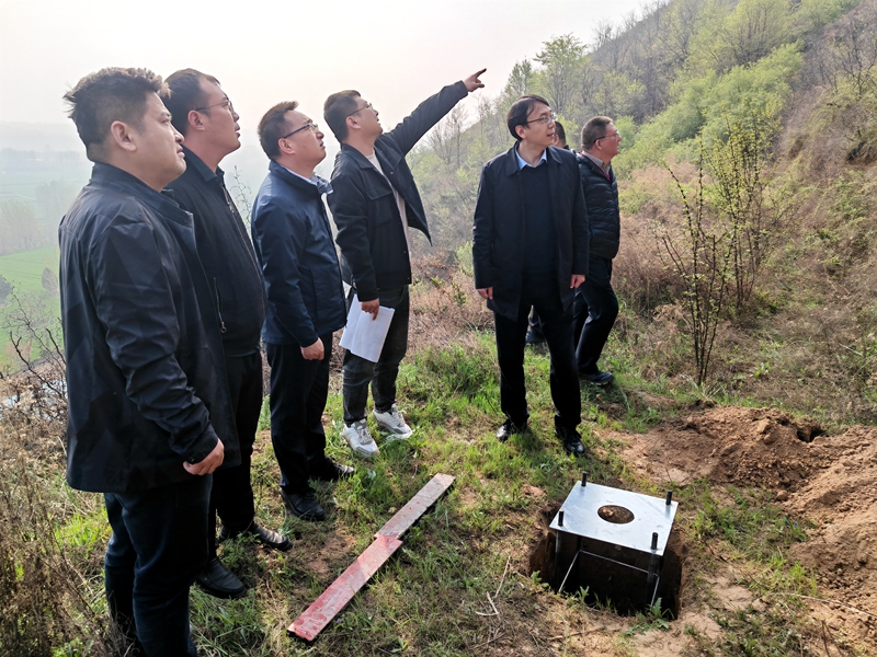 范樂偉赴武功縣地質(zhì)災害項目檢查慰問