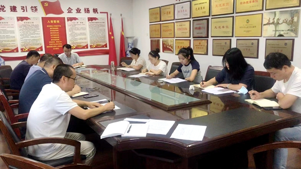 陜西地礦區(qū)研院有限公司各黨支部召開紀律教育專題組織生活會