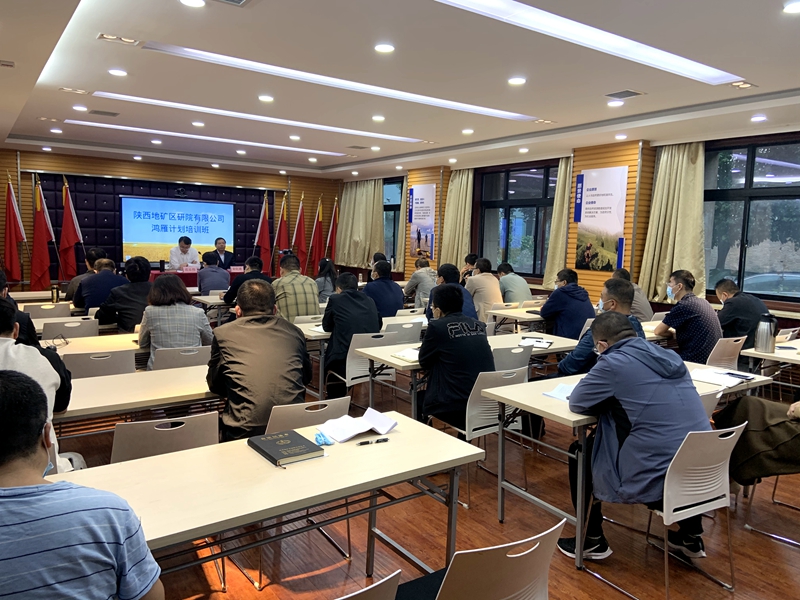 陜西地礦區(qū)研院有限公司組織開展&ldquo;鴻雁計劃&rdquo;首期培訓