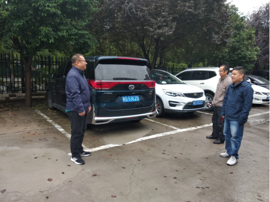 我公司&ldquo;國慶&rdquo;期間檢查車輛封存、值班情況