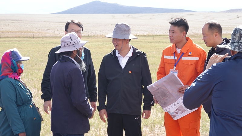 集團公司領(lǐng)導深入西藏分公司高原工作現(xiàn)場檢查指導工作